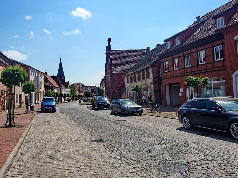 Die Lange Straße in Hagenow Die Lange Straße in Hagenow