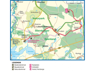 13 km Wanderung von Groß Raden nach Boitin 13 km Wanderung von Groß Raden nach Boitin
