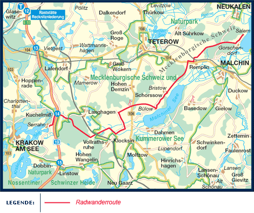 Radtour von Salem nach Serrahn - Ein Ausflug mit dem Fahrrad Radtour von Salem nach Serrahn - Ein Ausflug mit dem Fahrrad