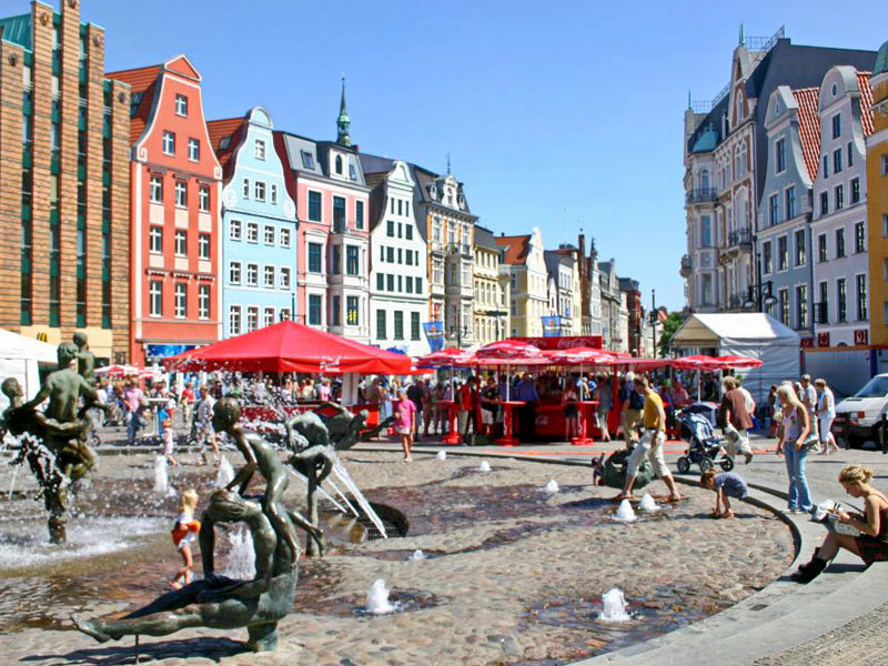 Kröpeliner Straße in Rostock Kröpeliner Straße in Rostock