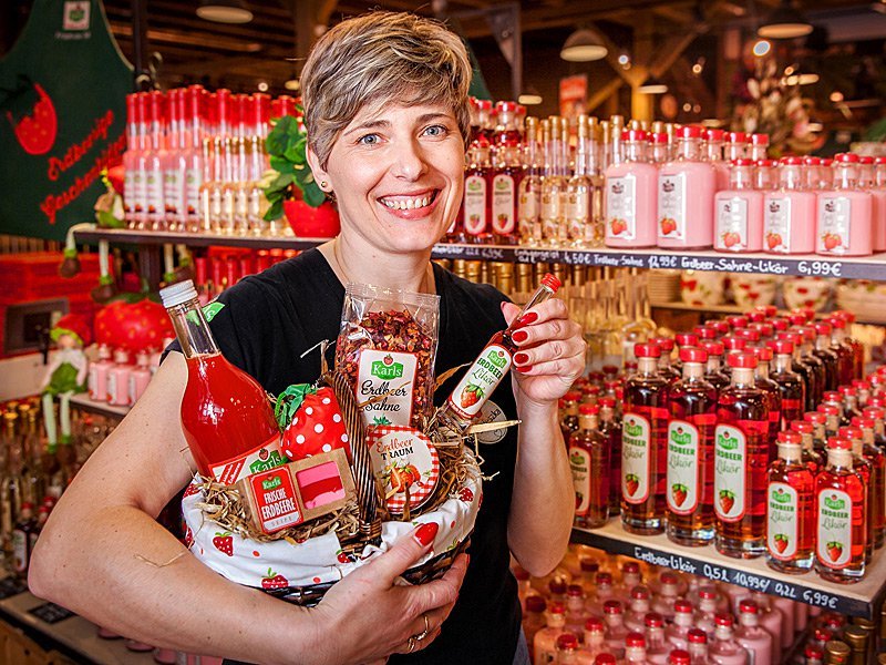 Bauernmarkt in Karls Erlebnis-Dorf Bauernmarkt in Karls Erlebnis-Dorf