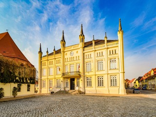 Rathaus Bützow | © modernmovie - stock.adobe.com Rathaus Bützow