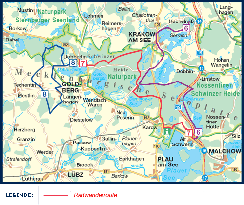 Eine Tagestour mit dem Fahrrad von Alt Schwerin bis nach Dobbertin Eine Tagestour mit dem Fahrrad von Alt Schwerin bis nach Dobbertin