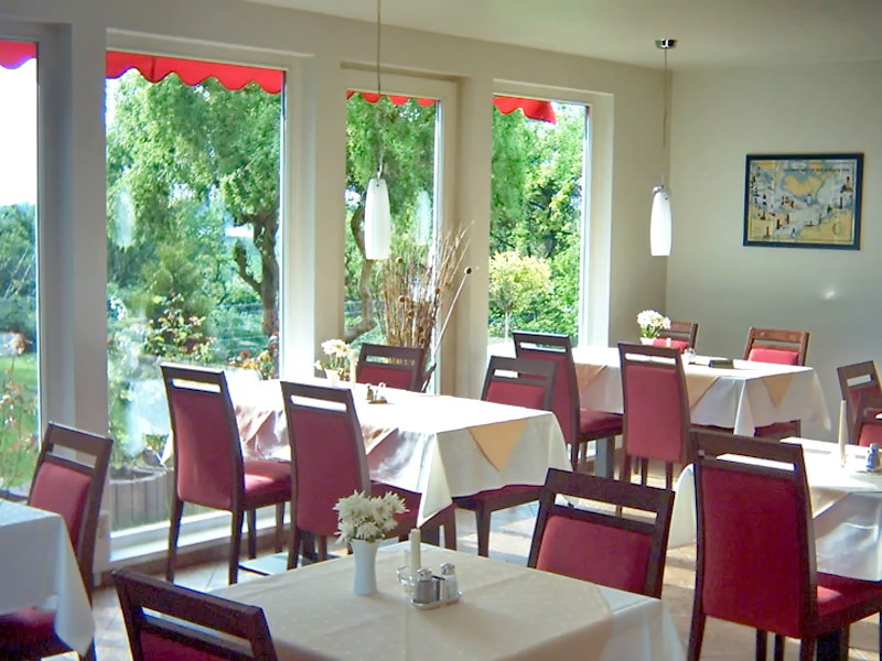 Restaurant mit Terrasse - Aparthotel Leuchtfeuer Restaurant mit Terrasse - Aparthotel Leuchtfeuer