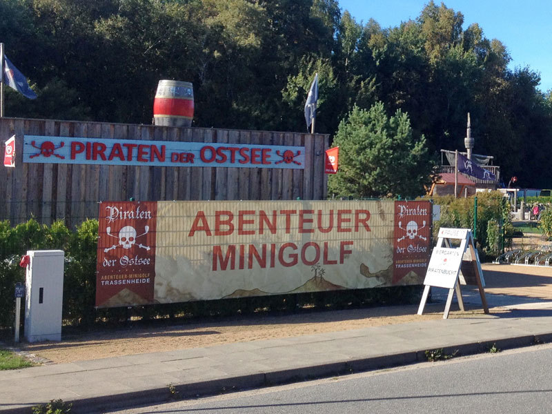 Minigolf - Piraten an der Ostsee Minigolf - Piraten an der Ostsee