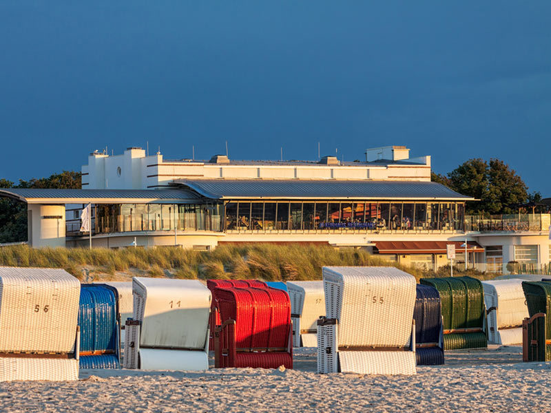 Kurhaus Kurhausgarten Warnemunde Ostseebad Warnemunde