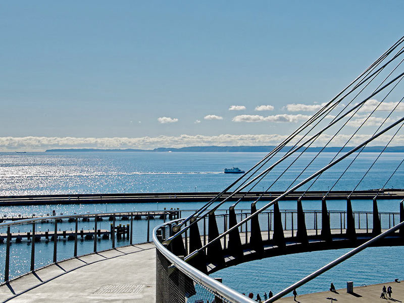 Hängebrücke am Stadthafen Hängebrücke am Stadthafen