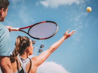 Tennis auf der Insel Sylt | © Milan Markovic - stock.adobe.com Tennis auf der Insel Sylt