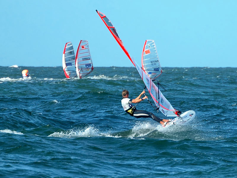 Windsurfen auf der Insel Sylt Windsurfen auf der Insel Sylt